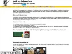 Sites similar to noticiasfalsas.com