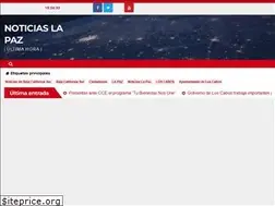 Sites similar to noticiaslapaz.news