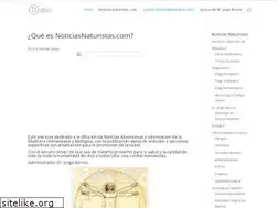 Sites similar to noticiasnaturistas.com