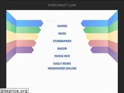 Sites similar to noticiasx7.com