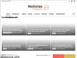 Sites similar to noticiasydebatem3.com