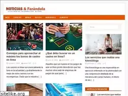 Sites similar to noticiasyfarandula.com