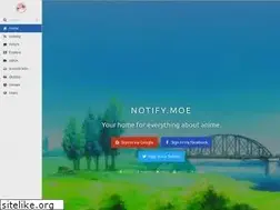 Sites similar to notify.moe
