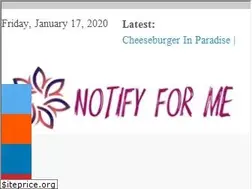 Sites similar to notifyforme.site