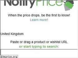 Sites similar to notifyprice.com