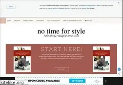 Sites similar to notimeforstyle.com