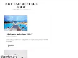Sites similar to notimpossiblenow.com