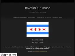 Sites similar to notinourhouse.org