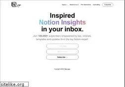 Sites similar to notion.vip