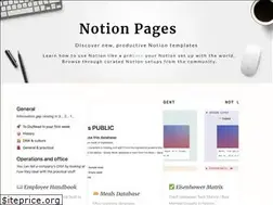 Sites similar to notionpages.com