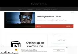 Sites similar to notiontips.com