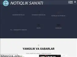 Sites similar to notiq.uz
