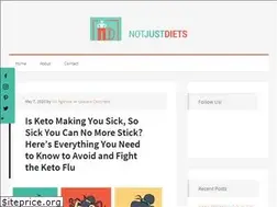 Sites similar to notjustdiets.com