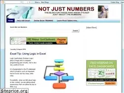 Sites similar to notjustnumbers.co.uk