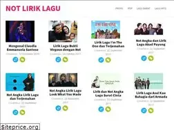 Sites similar to notliriklagu.com
