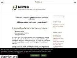 Sites similar to notme.ie