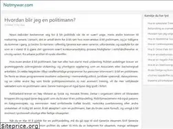 Sites similar to notmywar.com