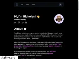 Sites similar to notnick.io