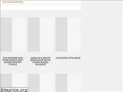 Sites similar to notnotnutritious.com