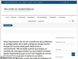 Sites similar to notodoesmatematicas.com