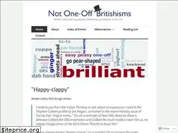 Sites similar to notoneoffbritishisms.com