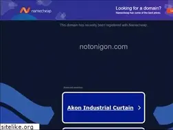 Sites similar to notonigon.com