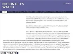 Sites similar to notonliltswatch.org
