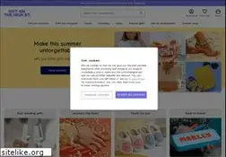 Sites similar to notonthehighstreet.co.uk