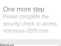 Sites similar to notorious-2019.com