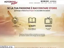 Sites similar to notoriousproject.it