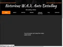 Sites similar to notoriouswax.com