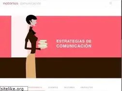 Sites similar to notorius-comunicacion.com