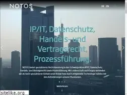 Sites similar to notos-recht.de