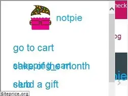 Sites similar to notpie.com
