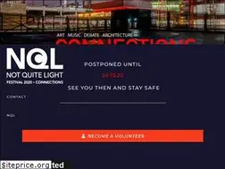 Sites similar to notquitelightfestival.com