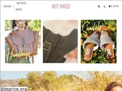 Sites similar to notratedfootwear.com