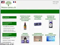Sites similar to notre-sante.ch