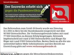 Sites similar to notrecht-referendum.ch