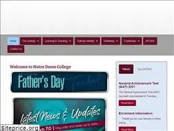 Sites similar to notredame.vic.edu.au