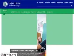 Sites similar to notredameacademy.com