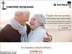 Sites similar to notredamecemetery.ca