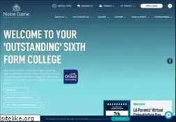Sites similar to notredamecoll.ac.uk