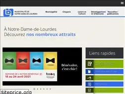 Sites similar to notredamedelourdes.ca