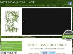 Sites similar to notredamedelunite.org