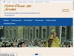 Sites similar to notredamedesarmees.com