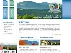 Sites similar to notredamedesmonts.com