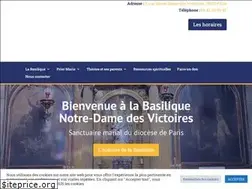 Sites similar to notredamedesvictoires.com