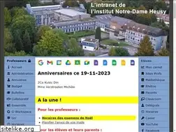 Sites similar to notredameheusy.be