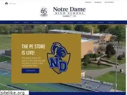 Sites similar to notredamehighschool.com