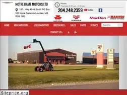 Sites similar to notredamemotors.com